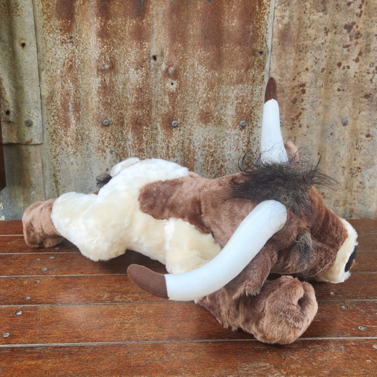 Toy Longhorn (lying)