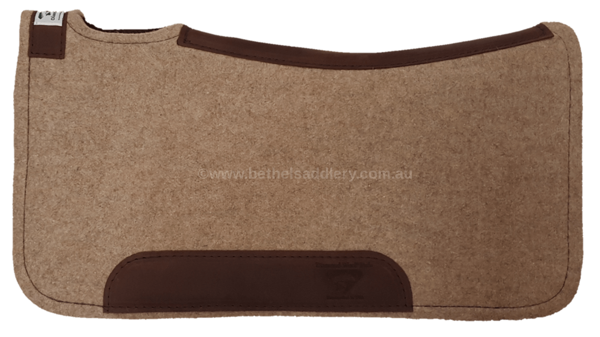 Diamond Wool Contoured Cowboy Tan Pad - TB15