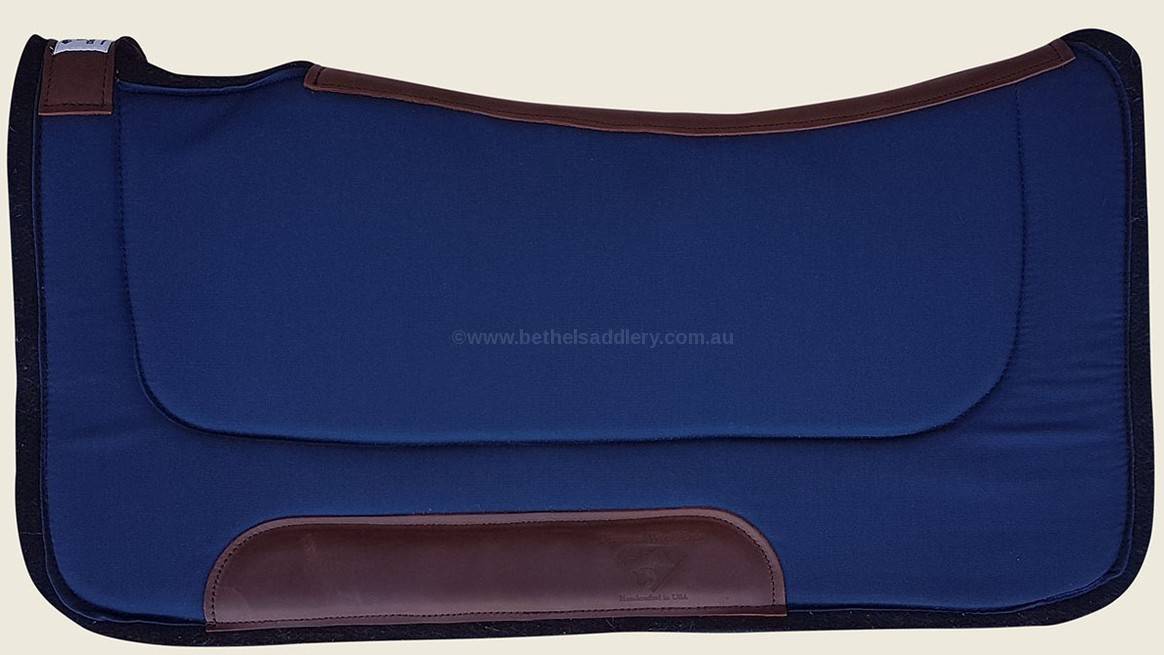 Diamond Wool Contoured Ranch Pad - CR14 Navy