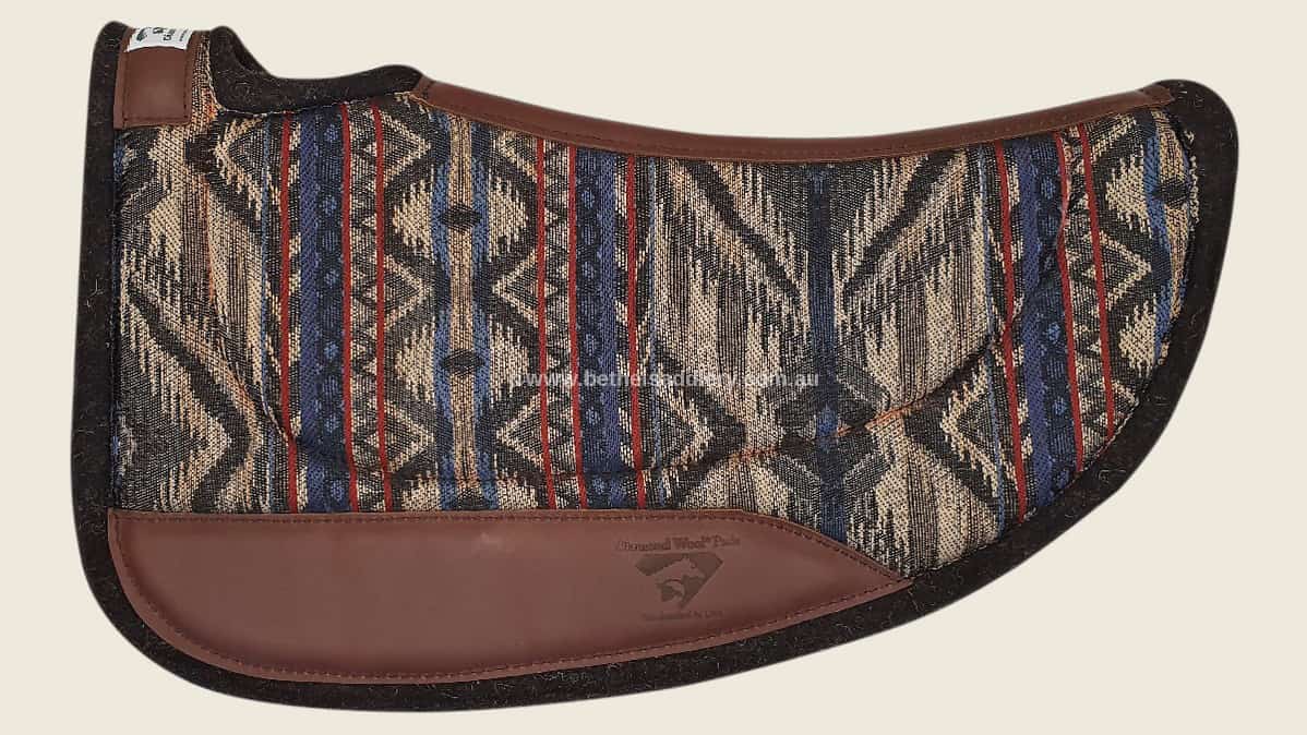 Diamond Wool Contoured Round Pad - CR65