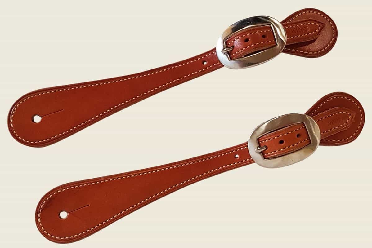 Spur Straps (double & stitched)