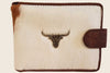 Brigalow 'Longhorn' Cowhide Leather Extendable Wallet