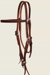 Weaver Leather Headstall - Single ply, edge stitched